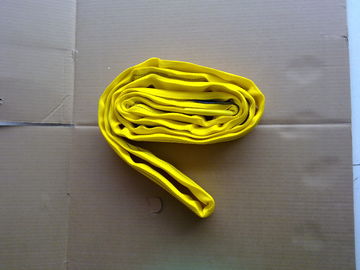 comprare Imbracatura rotonda senza fine 3000Kg del poliestere giallo flessibile per caricamento del porto online manufacture
