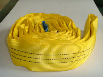comprare imbracatura rotonda molle di alto di tenacia 3T giallo del poliestere, imbracature di sollevamento del carico online manufacture