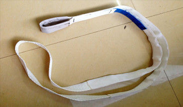 comprare Fettuccia ad anello singolo senza fine 350kg Fettuccia bianca Fattore di sicurezza 7 a 1 online manufacture