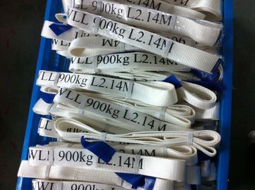 comprare OEM bianco senza fine di colore dell'imbracatura 900kg della tessitura di fattori di sicurezza 5 - 1 disponibile online manufacture