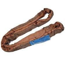 comprare Marrone 6 tonnellate di poliestere Sling rotondo senza fine per grandi barre di acciaio Eco-friendly online manufacture