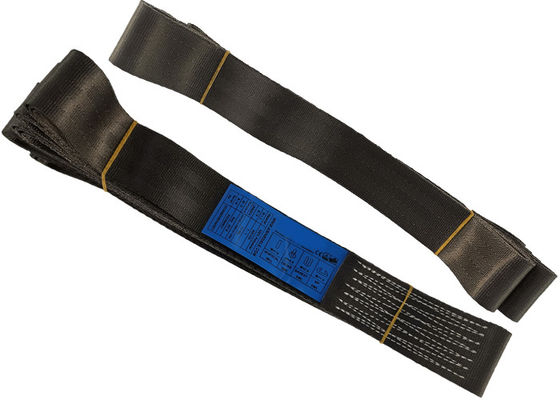 comprare Colore nero Sling a rete infinita 0,5 tonnellate Sling a rete di carico EN1492-1 Standard online manufacture
