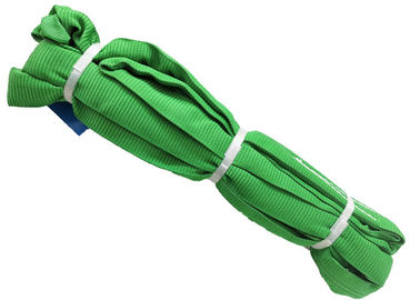 comprare Colore verde EN1492-1 2000 di sollevamento delle imbracature delle imbracature senza fine industriali durevoli del poliestere online manufacture