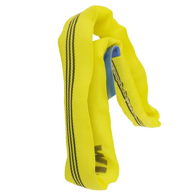 comprare 7:1 Fattore di Sicurezza | Braca Circolare in Poliestere da 3 Ton: Conforme CE/EN 1492-2 per la Massima Sicurezza di Rigging fabbricazione online