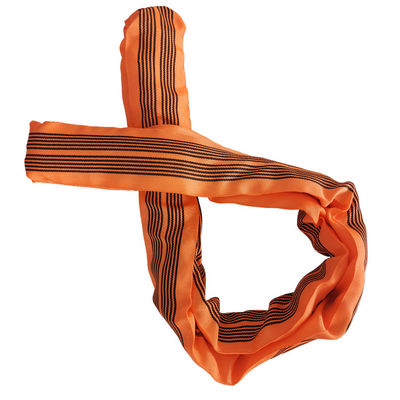 comprare Fune di sollevamento rotonde in poliestere senza fine portata di lavoro 10T EN1492-2 Lunghezza personalizzata online manufacture