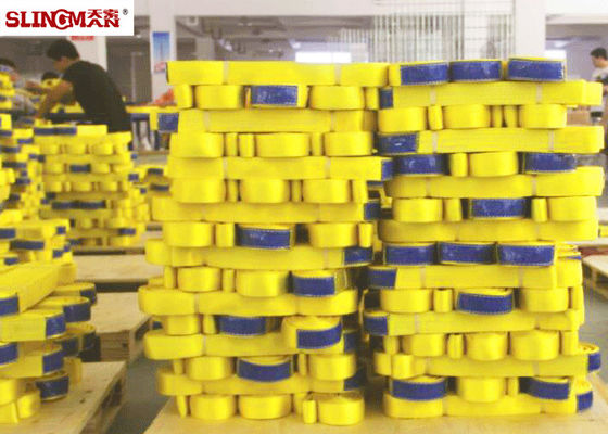 comprare ASMEB30.9 Giallo 2 pollici di canestro piatto Sling Alta tenacità per merci pesanti online manufacture