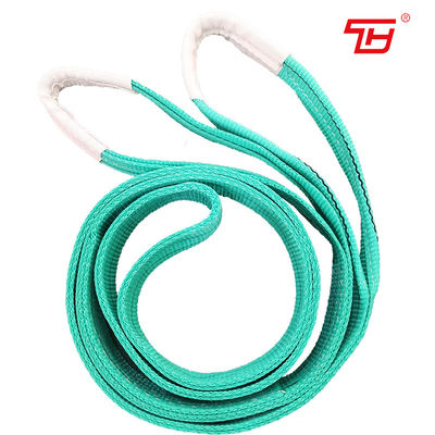 comprare imbracatura 100% della tessitura del poliestere di colore verde di larghezza 2T di 60mm con il piano o Becket Eyes online manufacture