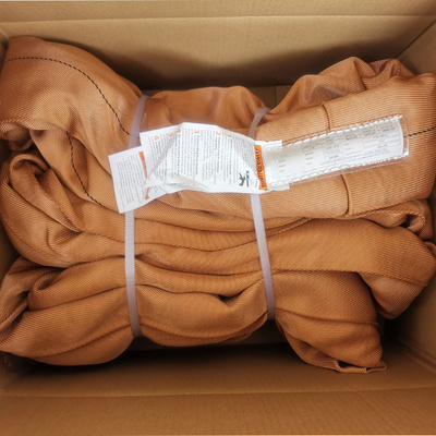 comprare Verticale resistente dell'imbracatura del giro del poliestere di Brown 54000 libbre online manufacture