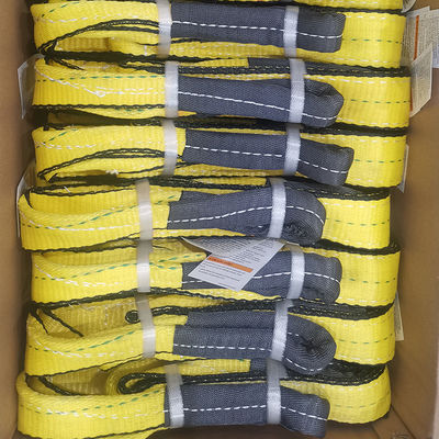 comprare Heavy Duty Lifting Polyester Lifting Sling Offering Elongation Less Than 7 Percent Suitable for Industrial Lifting Needs online manufacture