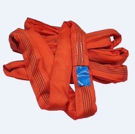 5 T Endless Polyester Round Lifting Sling For Large Objects Wear Resistance